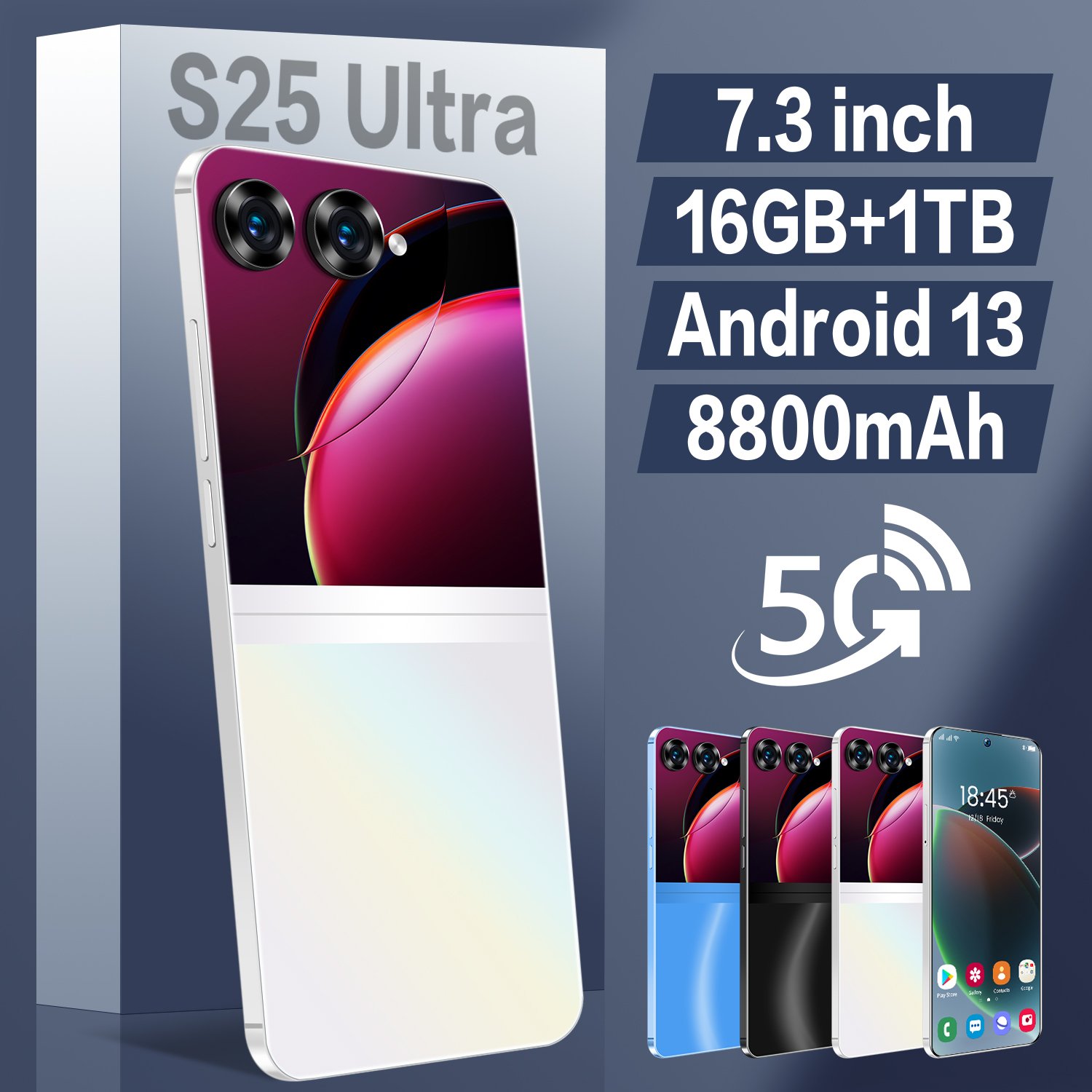 New Low Price Hot-selling 3G smartphone S25 Ultra supports dual SIM card dual standby high-definition camera
